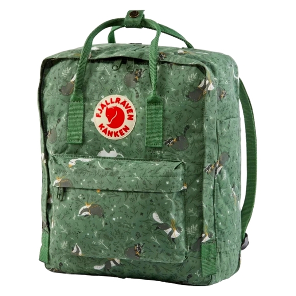 Fjallraven Other - Fjallraven Green Fable 13in Laptop Backpack New Rare Kanken Art